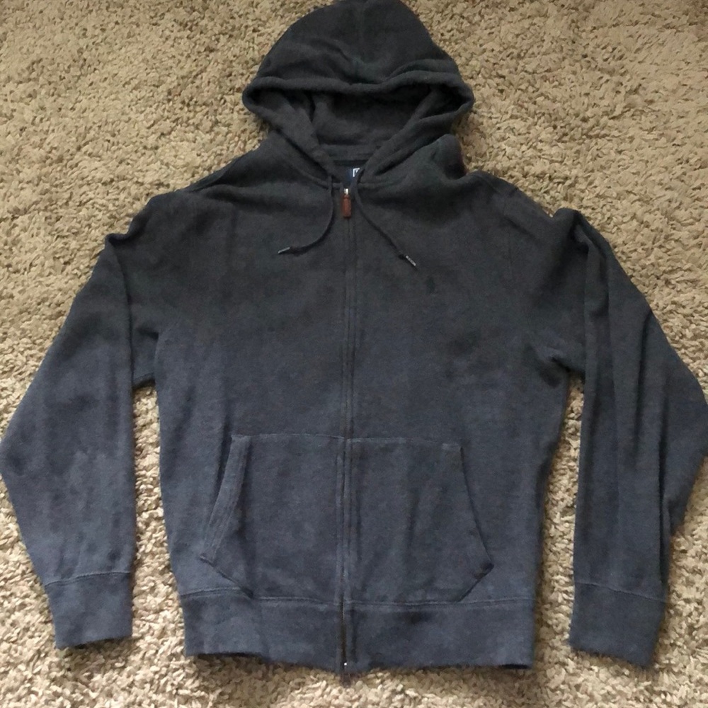 Polo full zip hoodie
